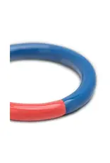 Lulu Copenhagen Double Color Ring - Orange Coral/ Blue