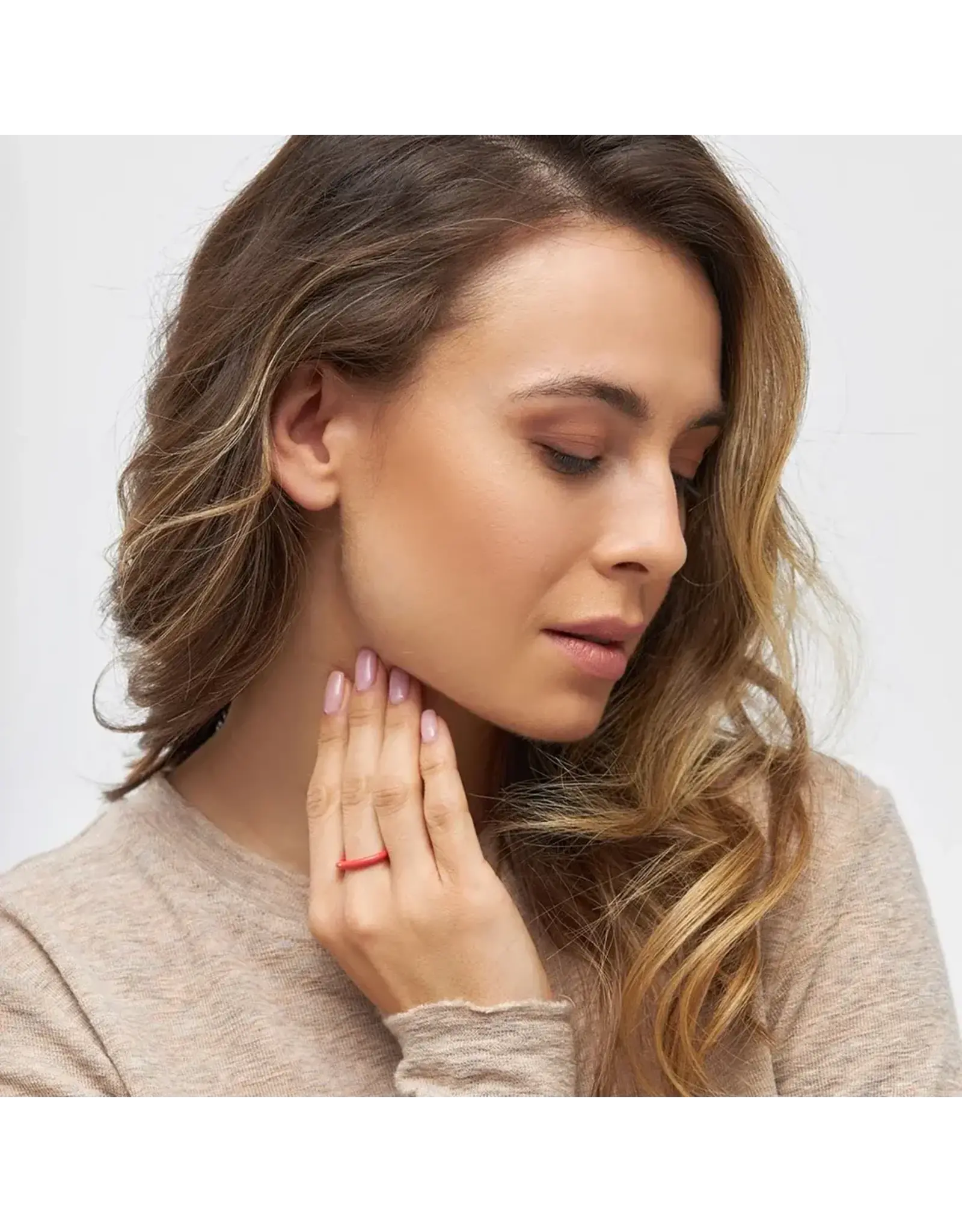 Lulu Copenhagen Color Ring Enamel - Lipstick Red