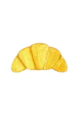 Lulu Copenhagen Oorbel Stud - Croissant - Goud - Single