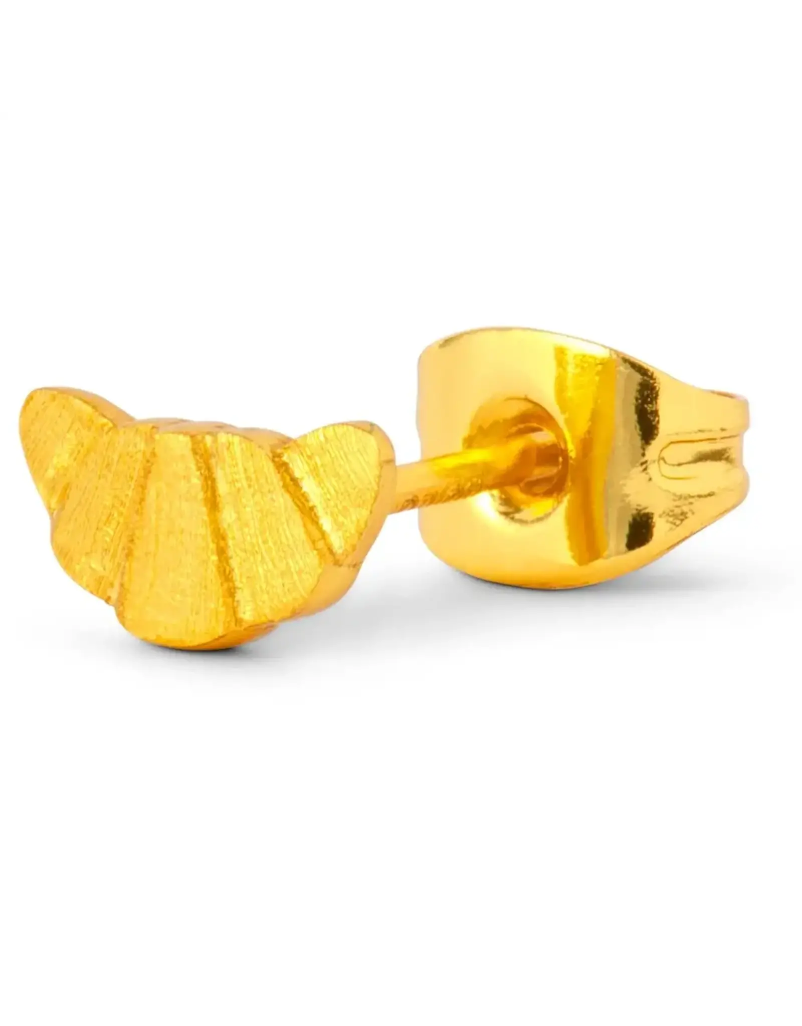 Lulu Copenhagen Oorbel Stud - Croissant - Goud - Single