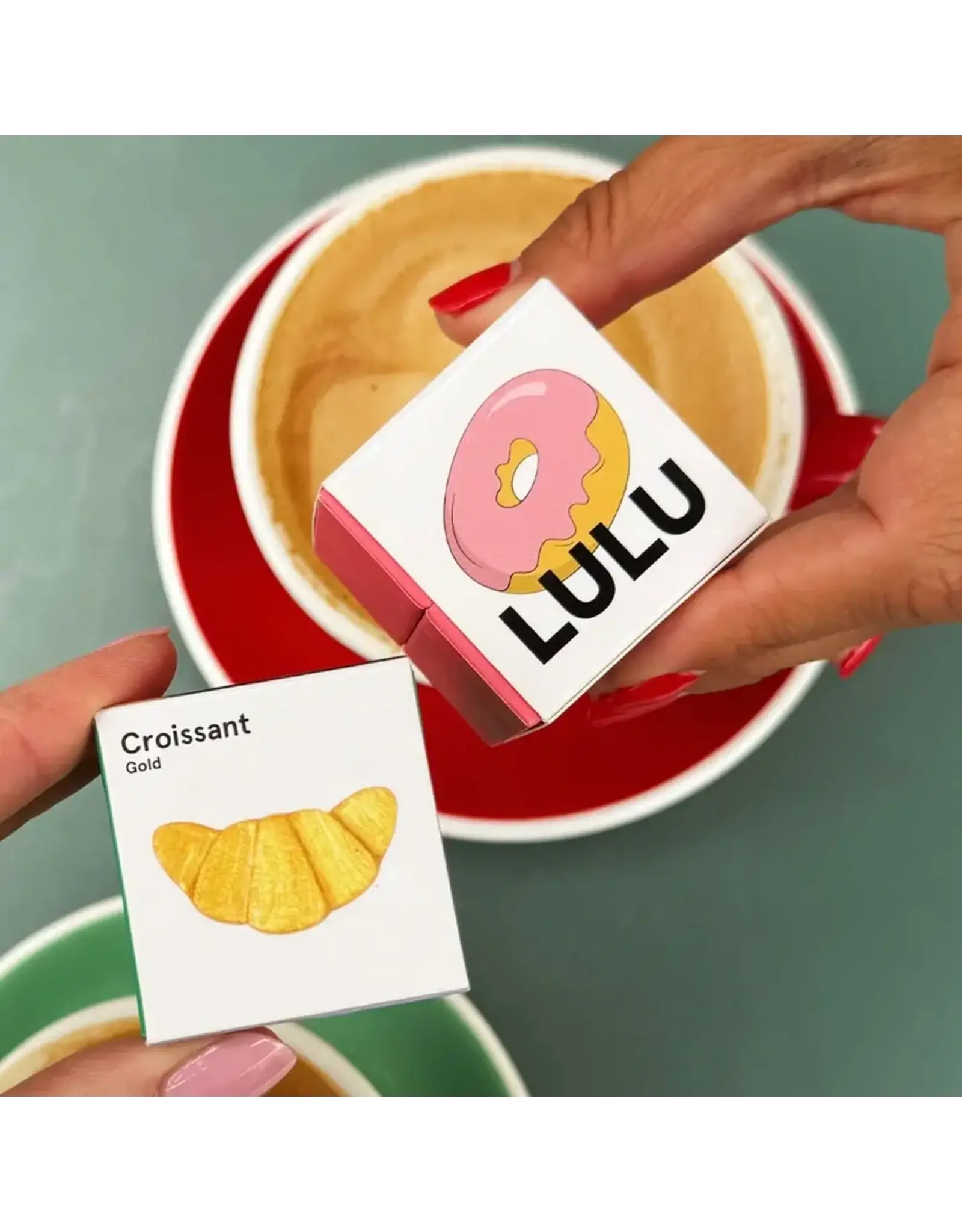 Lulu Copenhagen Oorbel Stud - Croissant - Goud - Single