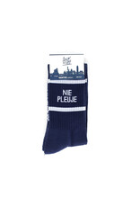 Sock The City Gentse sokken - Nie Pleuje, Jeans - Katoen - One size