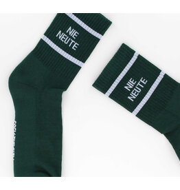 Sock The City Gentse sokken - Nie Neute, Donker Groen - Katoen - One size