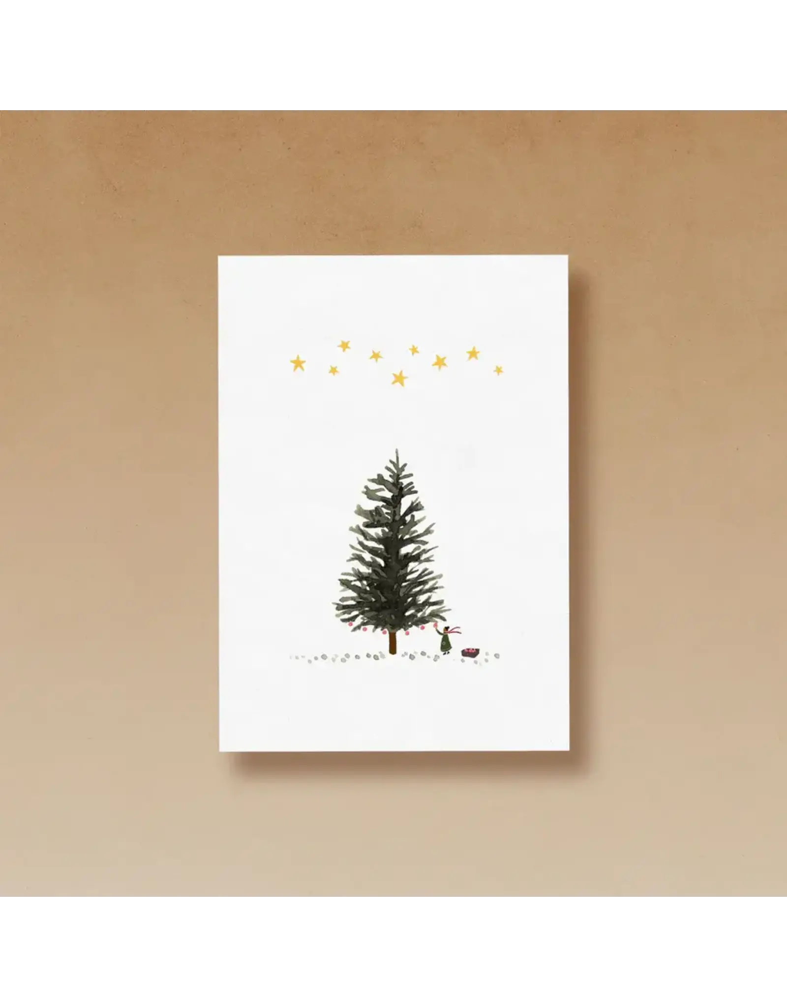 Tucán y limón Wenskaart - Tannenbaum - Postkaart + Envelop