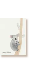 Tucán y limón Wenskaart - Koala, Welcome little one - Postkaart + Envelop
