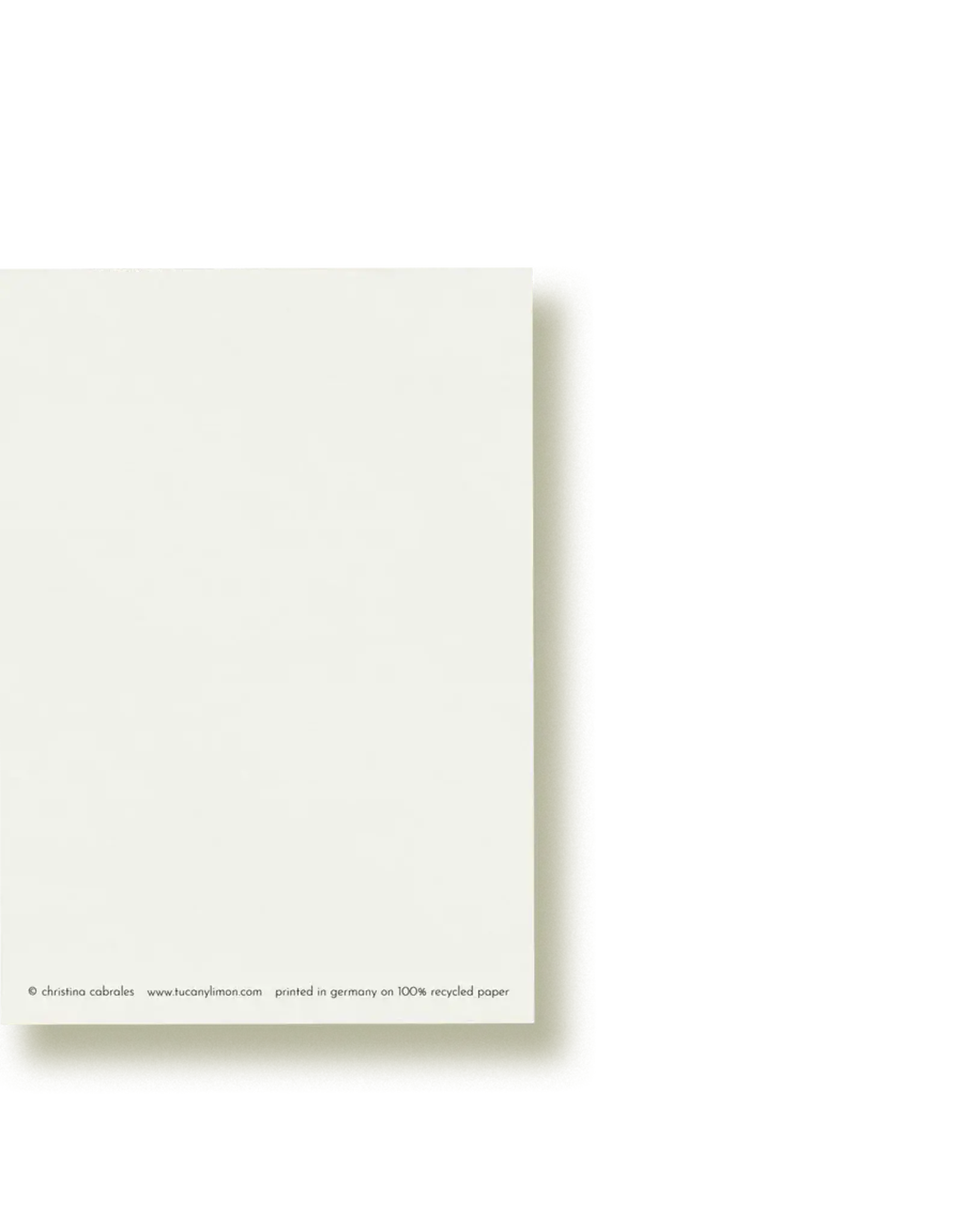 Tucán y limón Wenskaart - Dennenbos - Postkaart + Envelop
