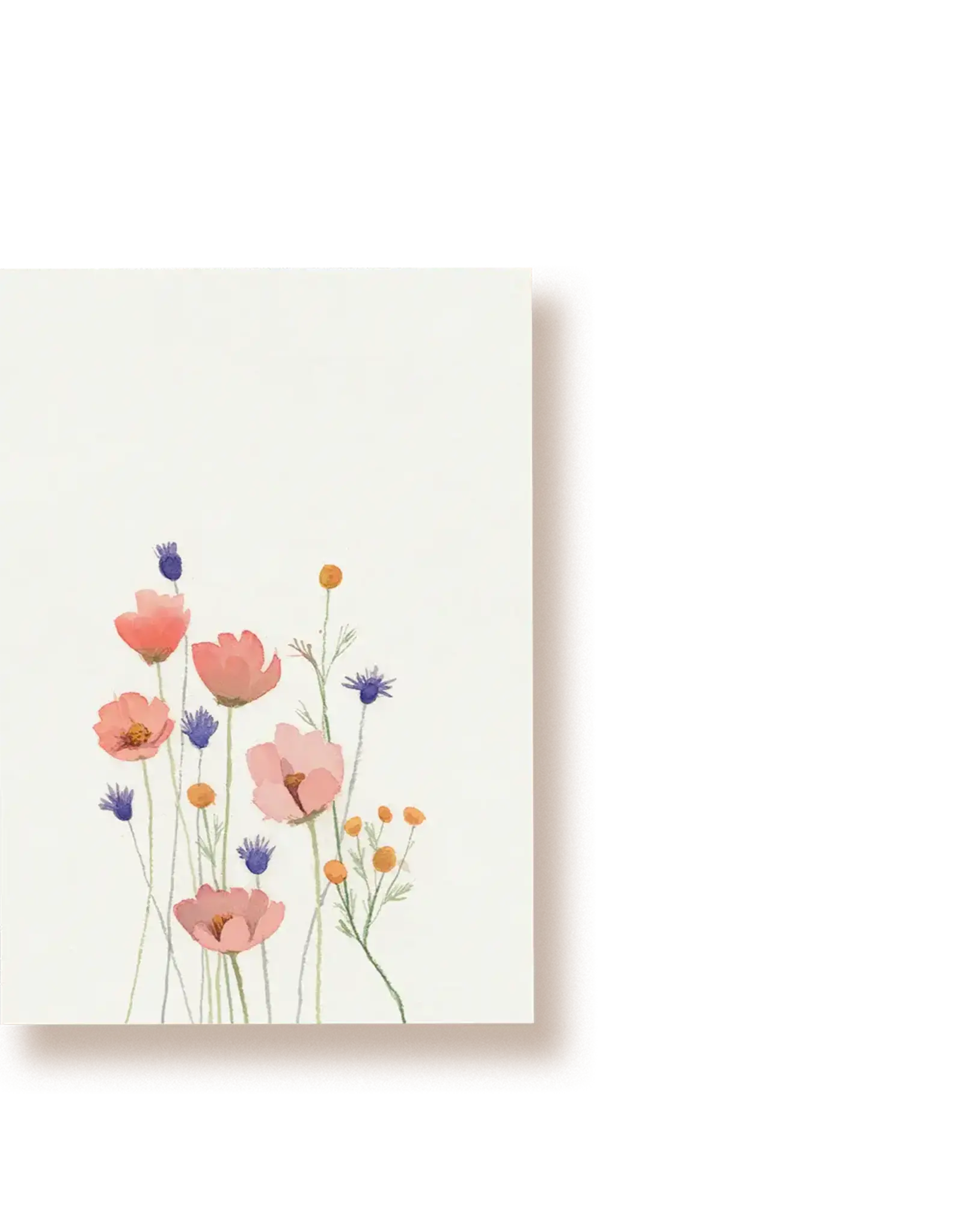 Tucán y limón Wenskaart - Bloemenweide - Postkaart + Envelop