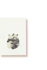 Tucán y limón Wenskaart - Panda Hug - Postkaart + Envelop