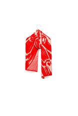 Wolvis Wolvis W25, Aurata Midi, Poppy - 170x25cm - 100% Merinowol