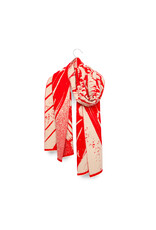 Wolvis Wolvis W25, Aurata Maxi - Poppy - 200x40cm - 100% Merinowol