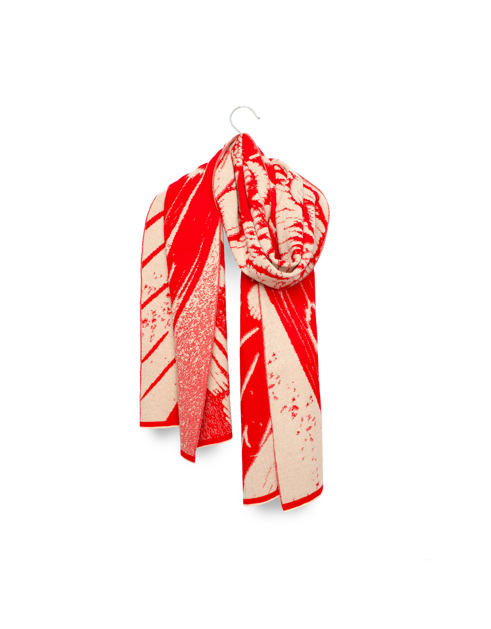 Wolvis Wolvis W25, Aurata Maxi - Poppy - 200x40cm - 100% Merinowol