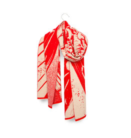 Wolvis Wolvis W25, Aurata Maxi - Poppy - 200x40cm - 100% Merinowol