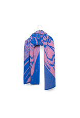 Wolvis Wolvis W25, Aurata Maxi - Cobalt - 200x40cm - 100% Merinowol