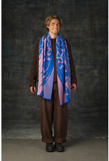 Wolvis Wolvis W25, Aurata Maxi - Cobalt - 200x40cm - 100% Merinowol
