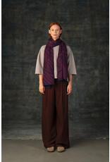 Wolvis Wolvis W25, Cerura Maxi - Blackberry - 200x40cm - 100% Merinowol