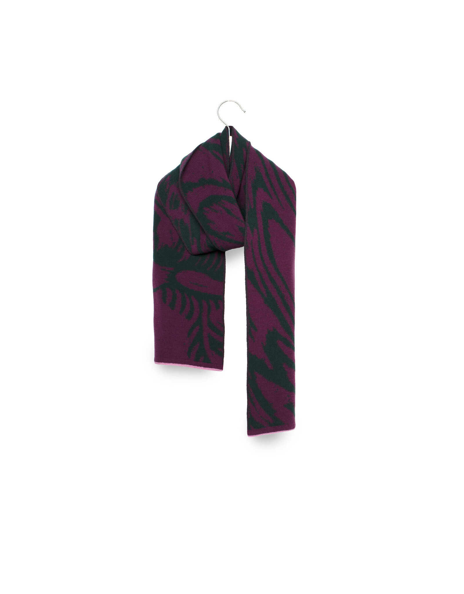 Wolvis Wolvis W25, Cerura Midi, Grape - 170x25cm - 100% Merinowol