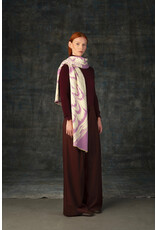 Wolvis Wolvis W25, Furcula Maxi - Orchid - 200x40cm - 100% Merinowol