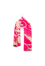 Wolvis Wolvis W25, Furcula Maxi - Anemone - 200x40cm - 100% Merinowol