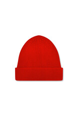Wolvis Wolvis Beanie - Poppy - 100% Merinowol