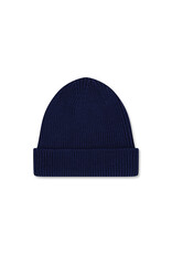 Wolvis Wolvis Beanie - Indigo - 100% Merinowol