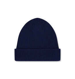 Wolvis Wolvis Beanie - Indigo - 100% Merinowol