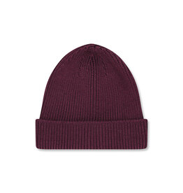 Wolvis Wolvis Beanie - Grape - 100% Merinowol