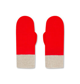 Wolvis Wolvis W25, Mittens Drift - Poppy - 90% Merinowol 10% Elastaan