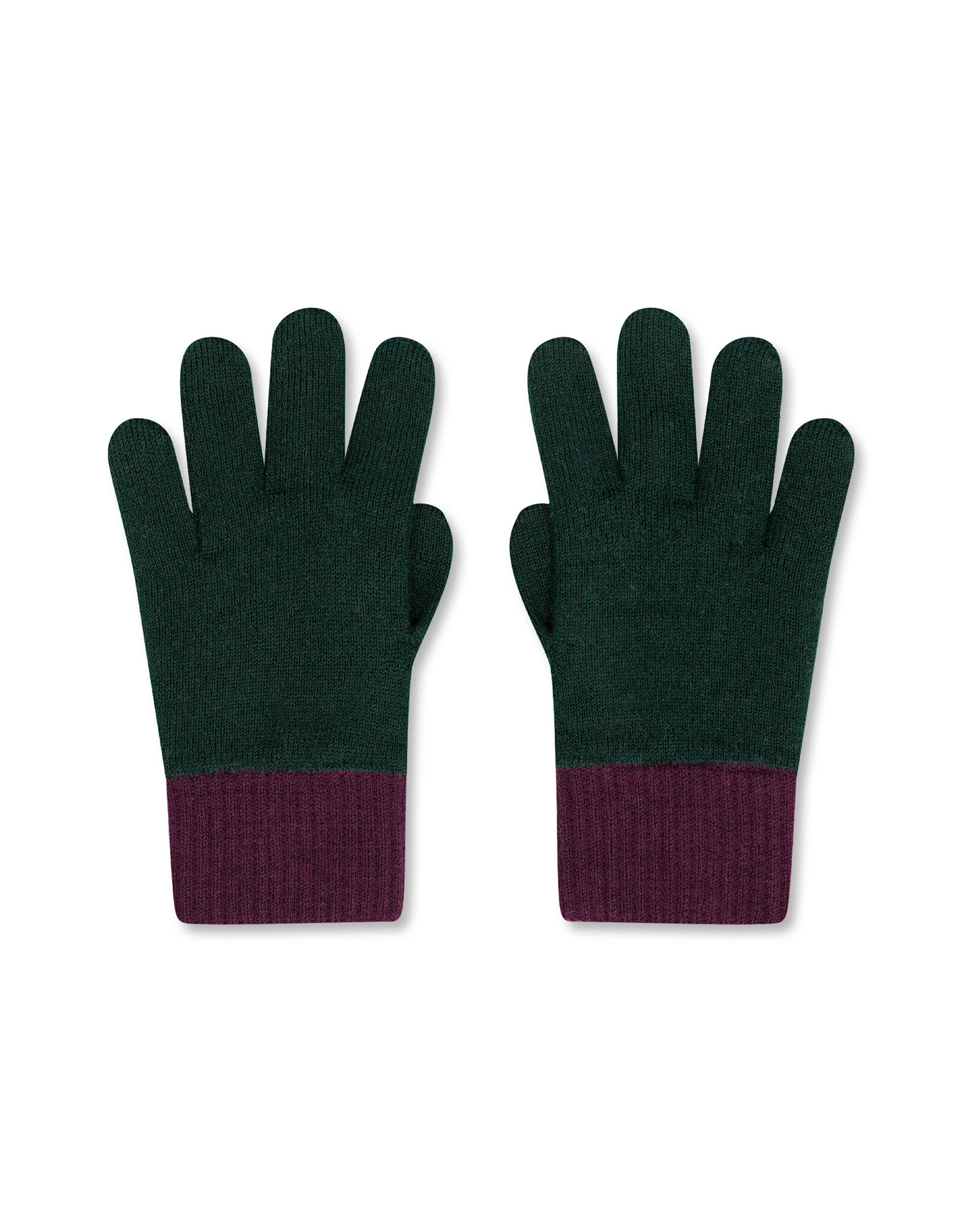 Wolvis Wolvis W25, Gloves Drift - Forest - 90% Merinowol 10% Elastaan