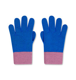 Wolvis Wolvis W25, Gloves Drift - Cobalt - 90% Merinowol 10% Elastaan