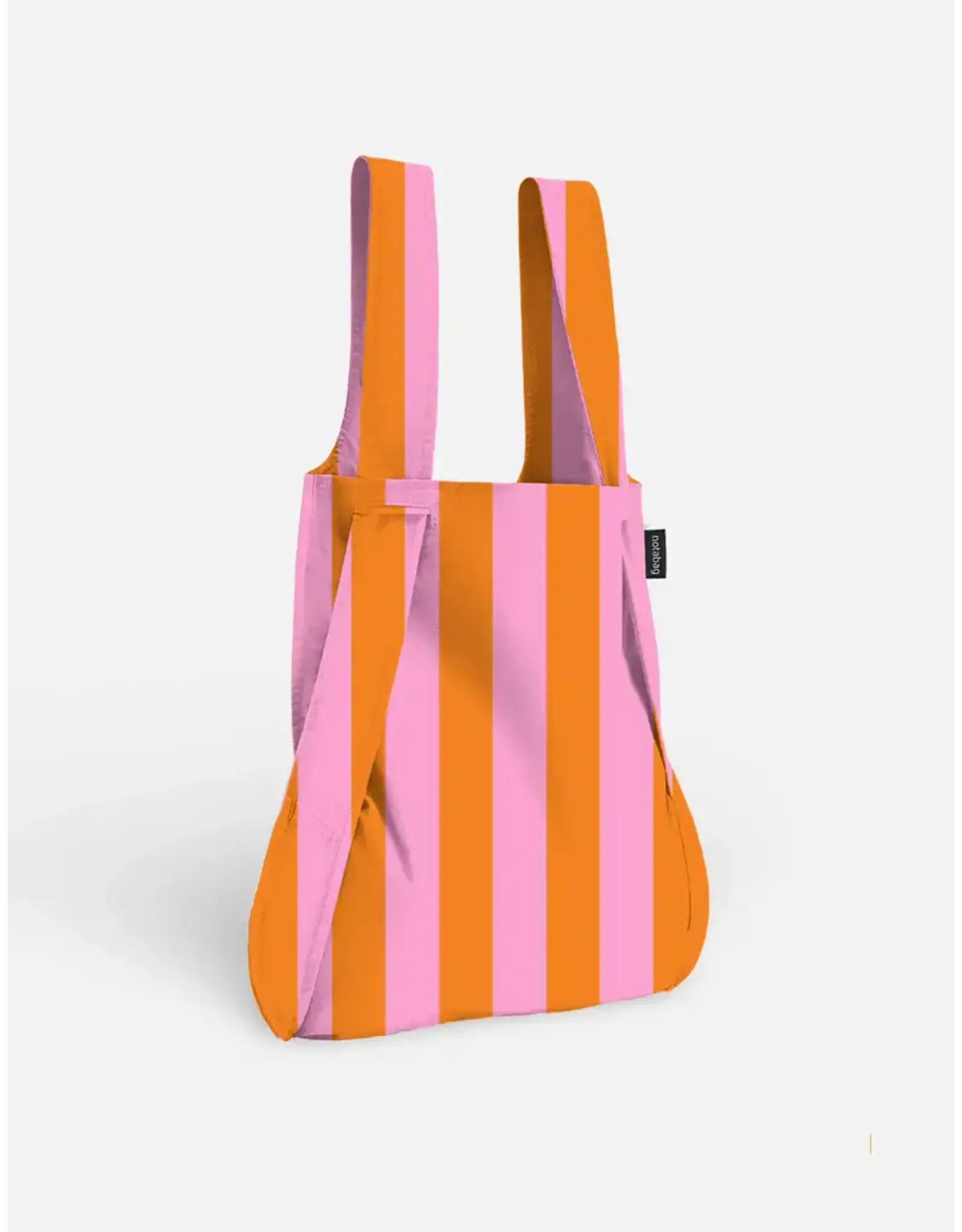 Notabag Notabag Original - Orange/Pink Stripes