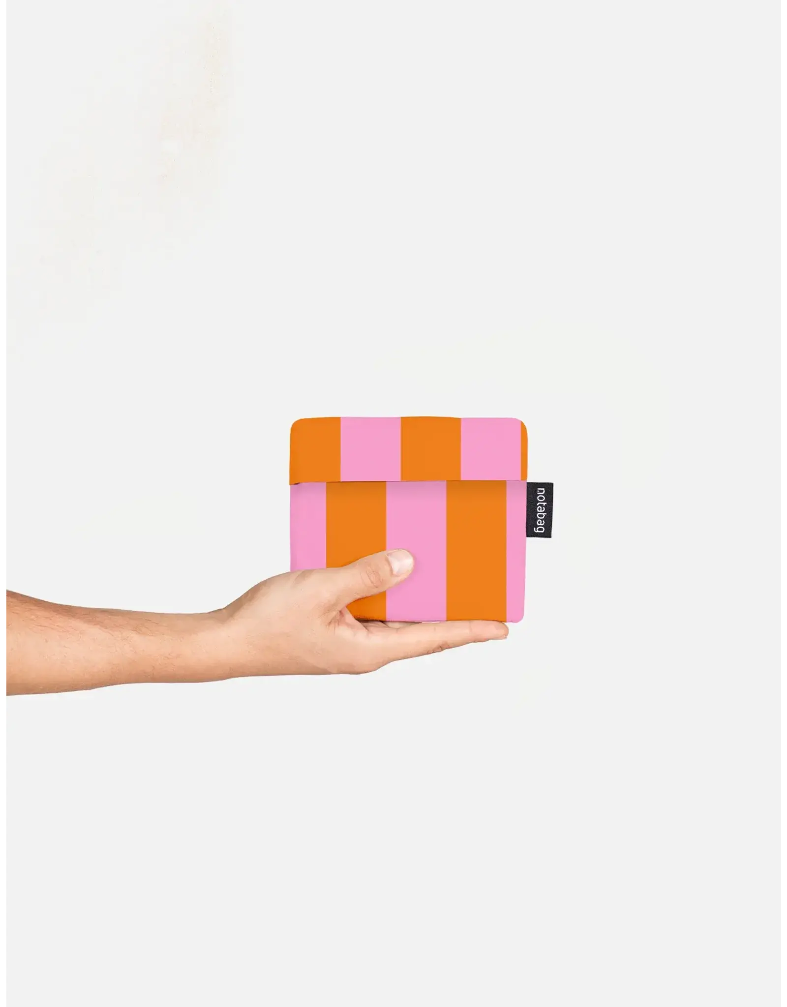 Notabag Notabag Original - Orange/Pink Stripes