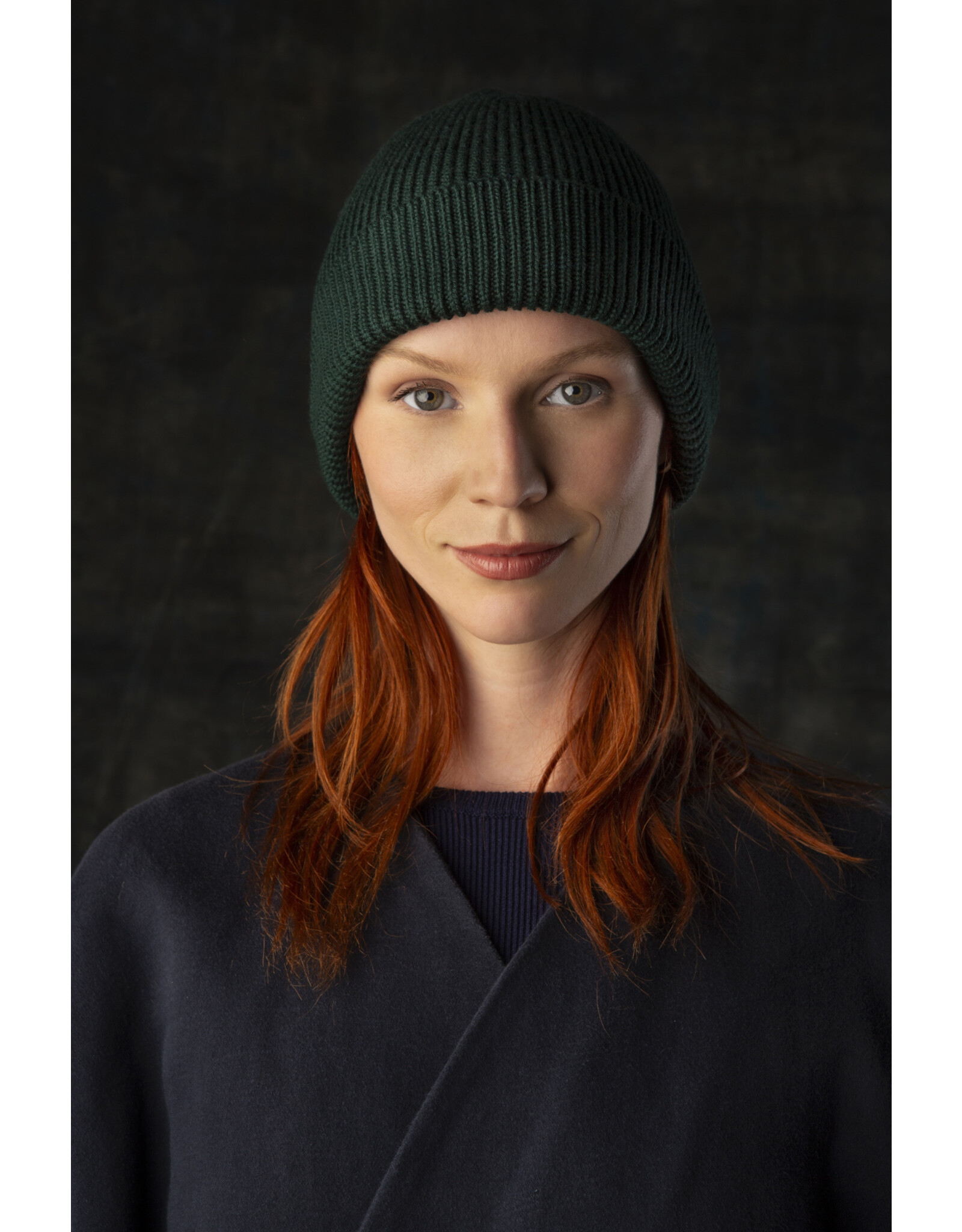 Wolvis Wolvis Beanie - Forest - 100% Merinowol
