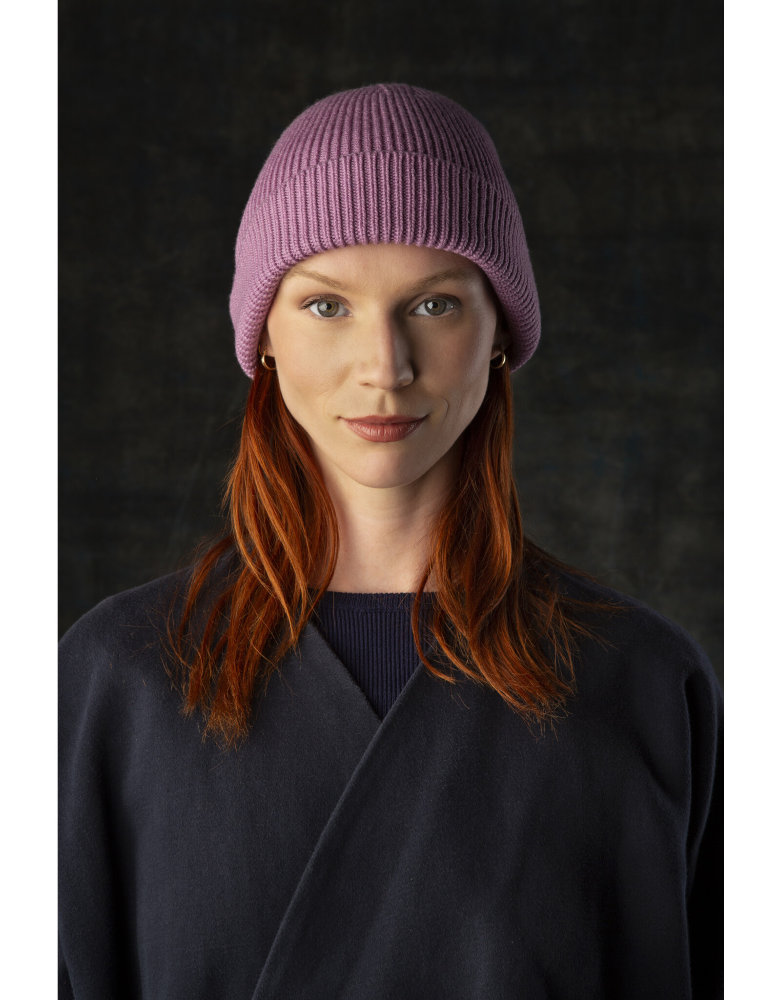 Wolvis Wolvis Beanie - Orchid - 100% Merinowol