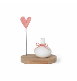 Raeder Mini vaasje - Birthday Greeting with Love - 9,4x5,9x11,8cm