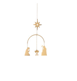 Raeder Mobile S - Kerststal - 16x9 cm