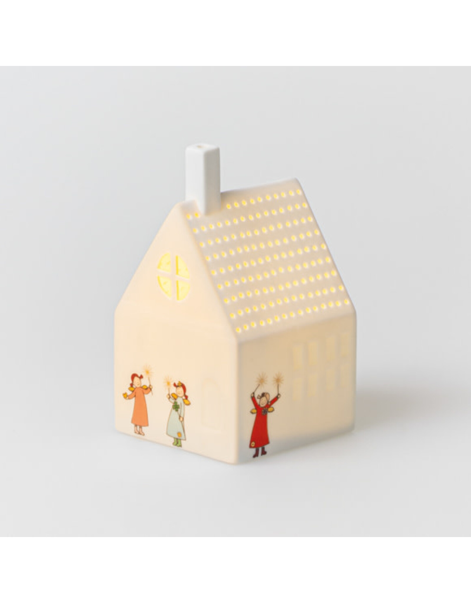 Raeder Lichthuisje LED - Heavenly Sisters - 7,5x7x12cm