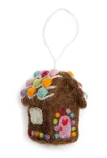 Gry & Sif Mini Gingerbread huisje - 6,5x4x4cm