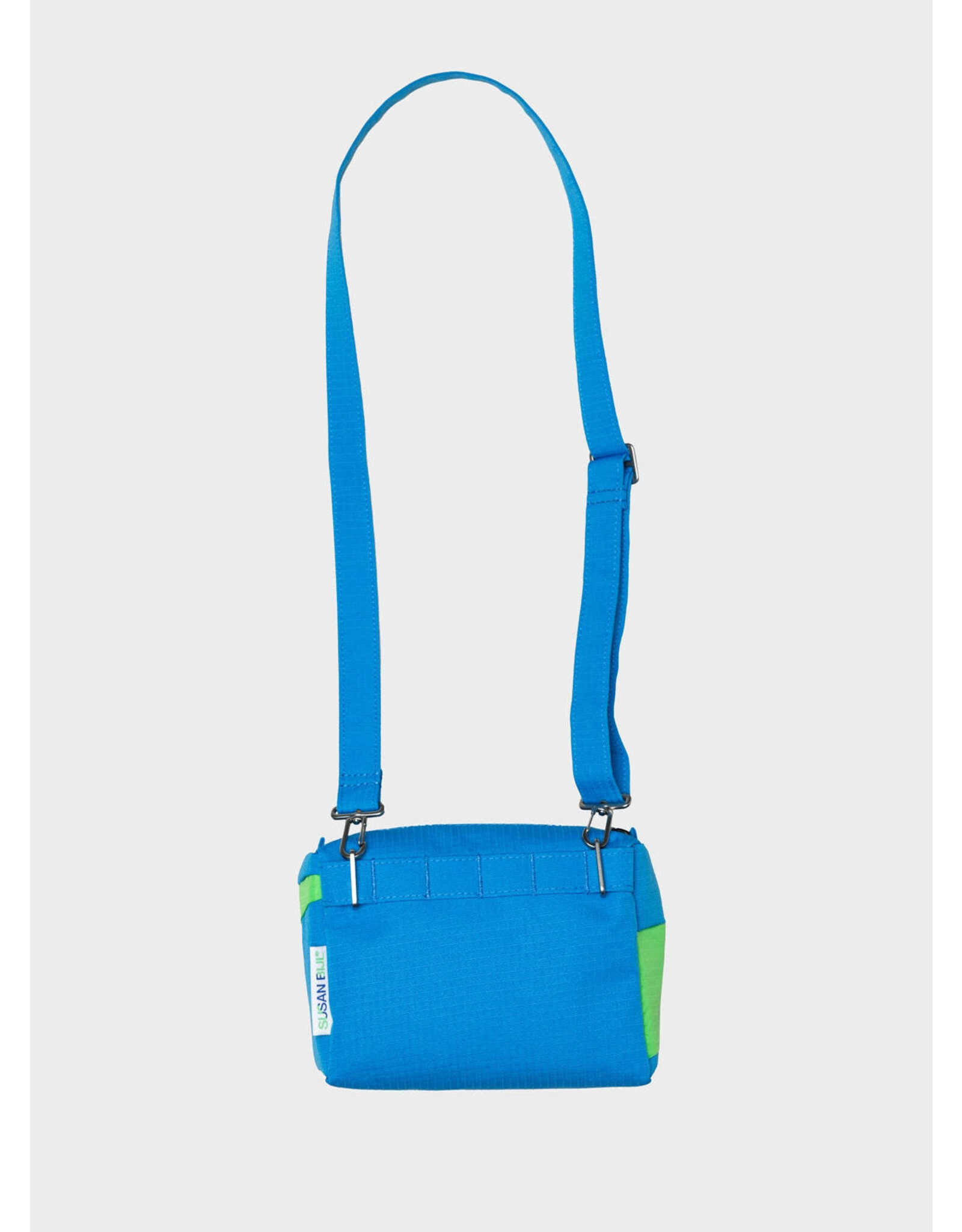 Susan Bijl Bum Bag S, Wave & Greenscreen - 13 x 18,5 x 6,5