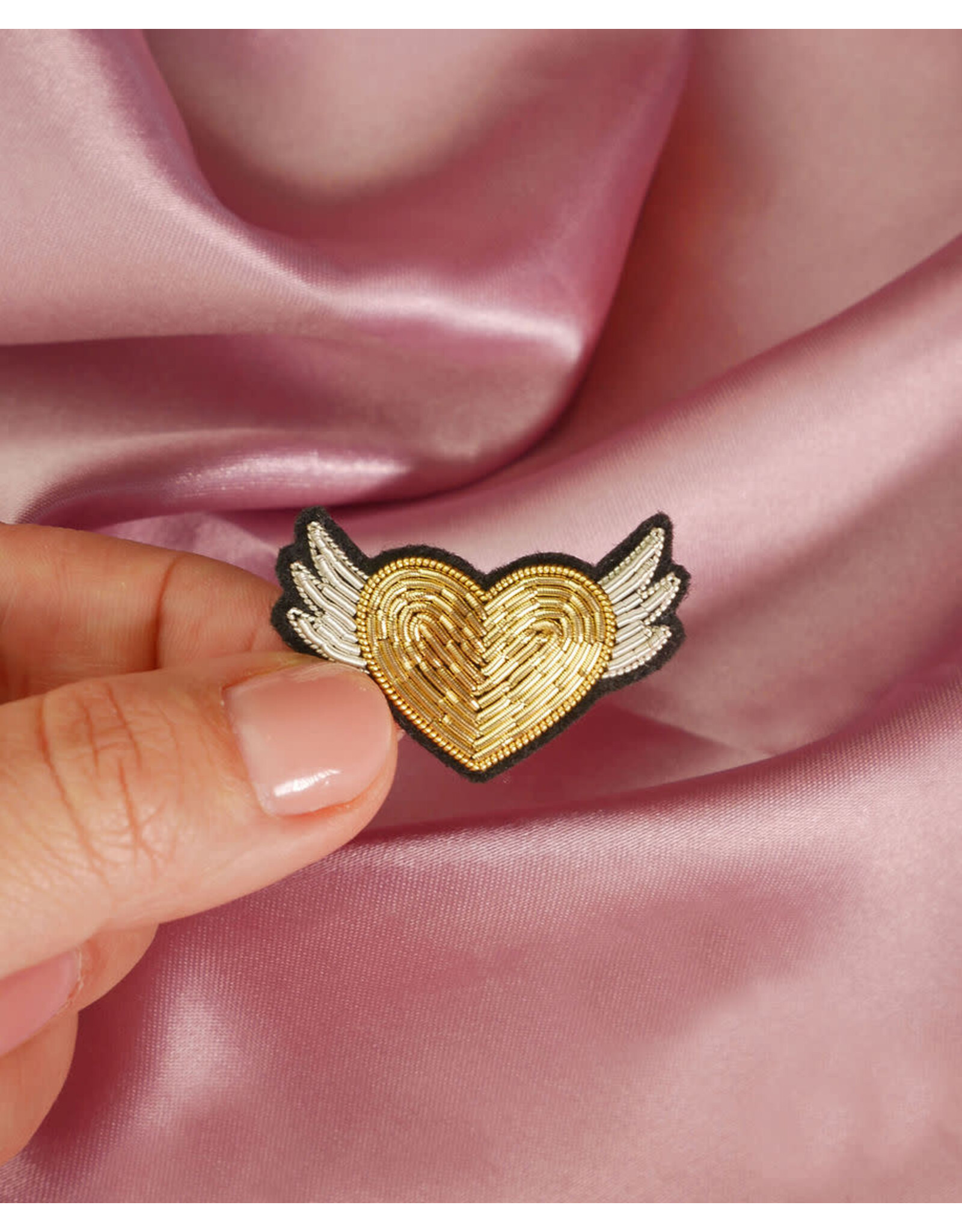 Malicieuse Broche - Gouden Hartje