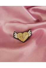 Malicieuse Broche - Gouden Hartje