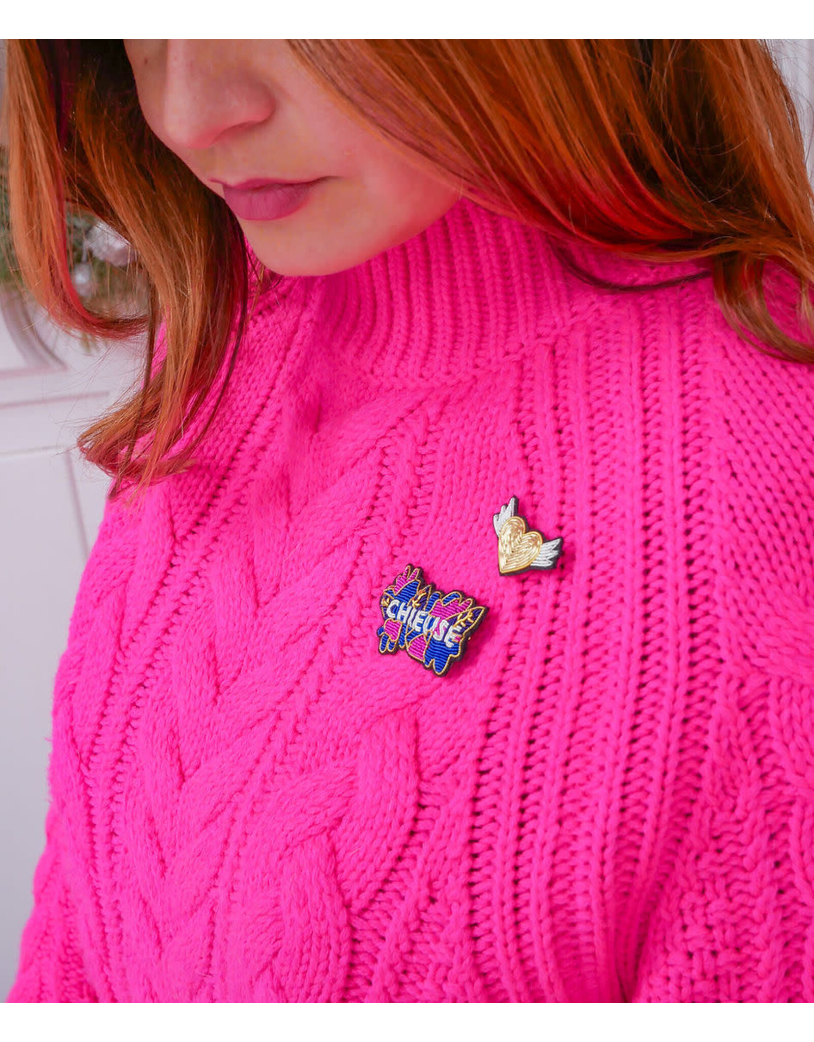 Malicieuse Broche - Gouden Hartje