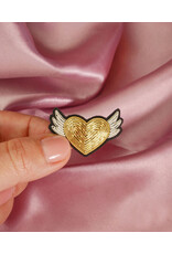 Malicieuse Broche - Gouden Hartje