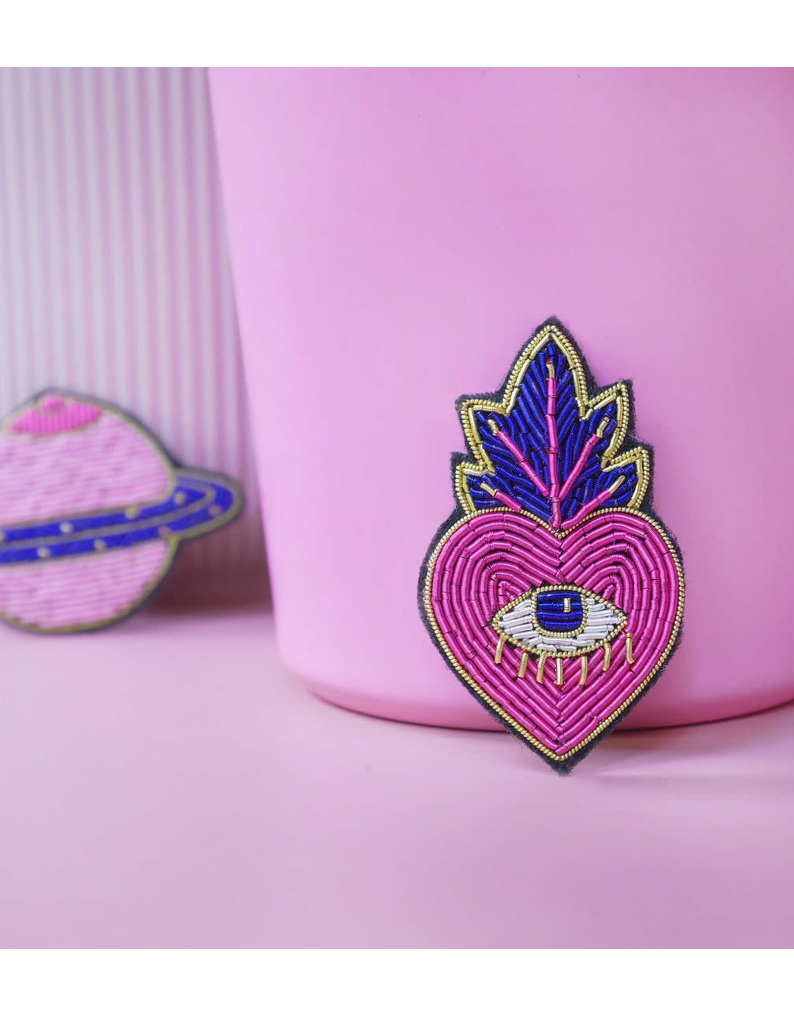 Malicieuse Broche - Ex Voto Pink