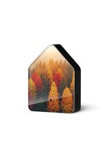 Zwitscherbox Zwitscherbox, Golden leaves - Geluiden: Merel - B 11 x H 14,5 x D 3,5 cm