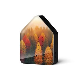 Zwitscherbox Zwitscherbox, Golden leaves - Geluiden: Merel - B 11 x H 14,5 x D 3,5 cm