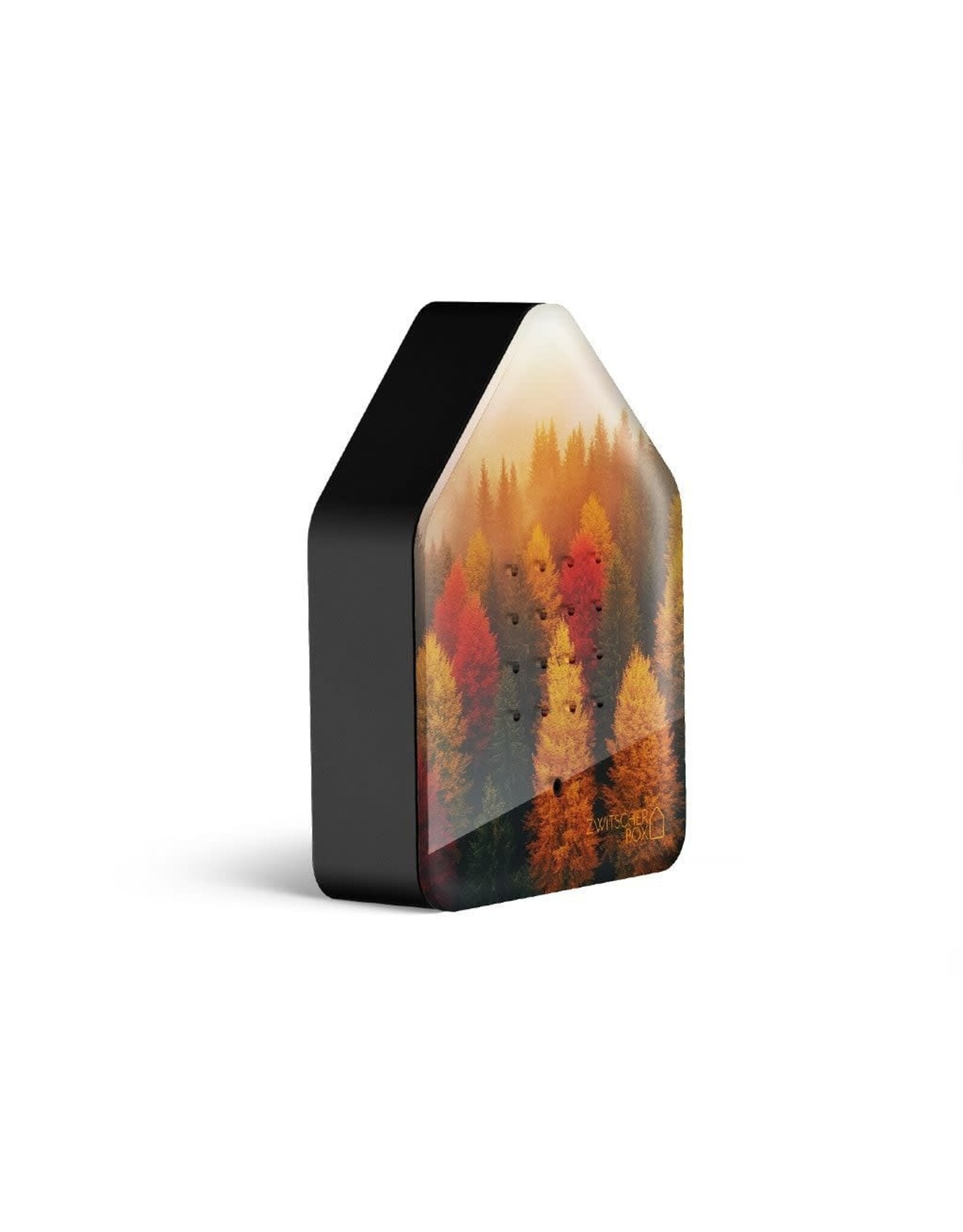 Zwitscherbox Zwitscherbox, Sunny Autumn Forest - Geluiden: Merel - B 11 x H 14,5 x D 3,5 cm