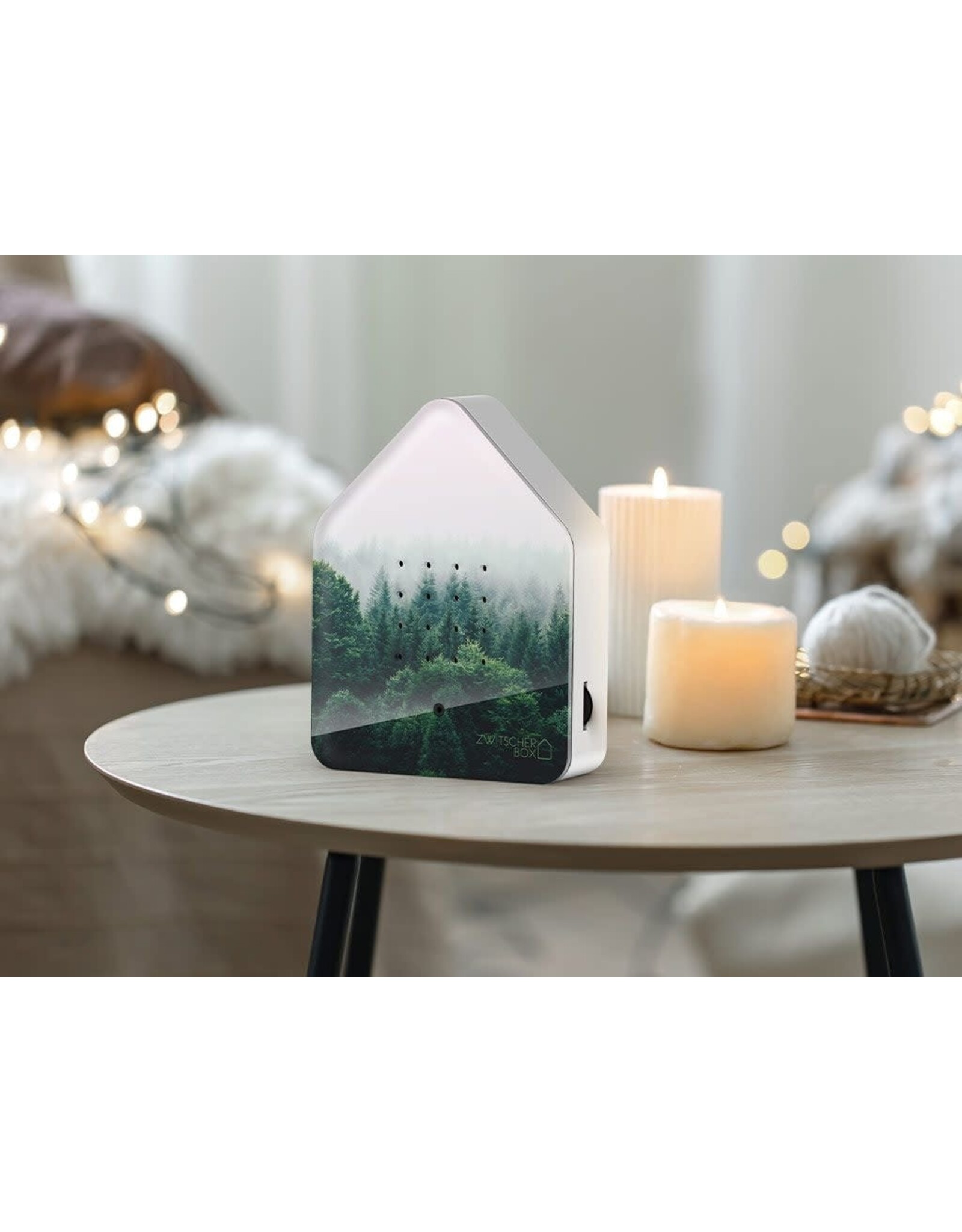 Zwitscherbox Zwitscherbox, Morning Forest - Geluiden: Merel - B 11 x H 14,5 x D 3,5 cm