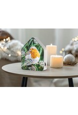Zwitscherbox Zwitscherbox, Robin Redbreast - Geluiden: Merel - B 11 x H 14,5 x D 3,5 cm
