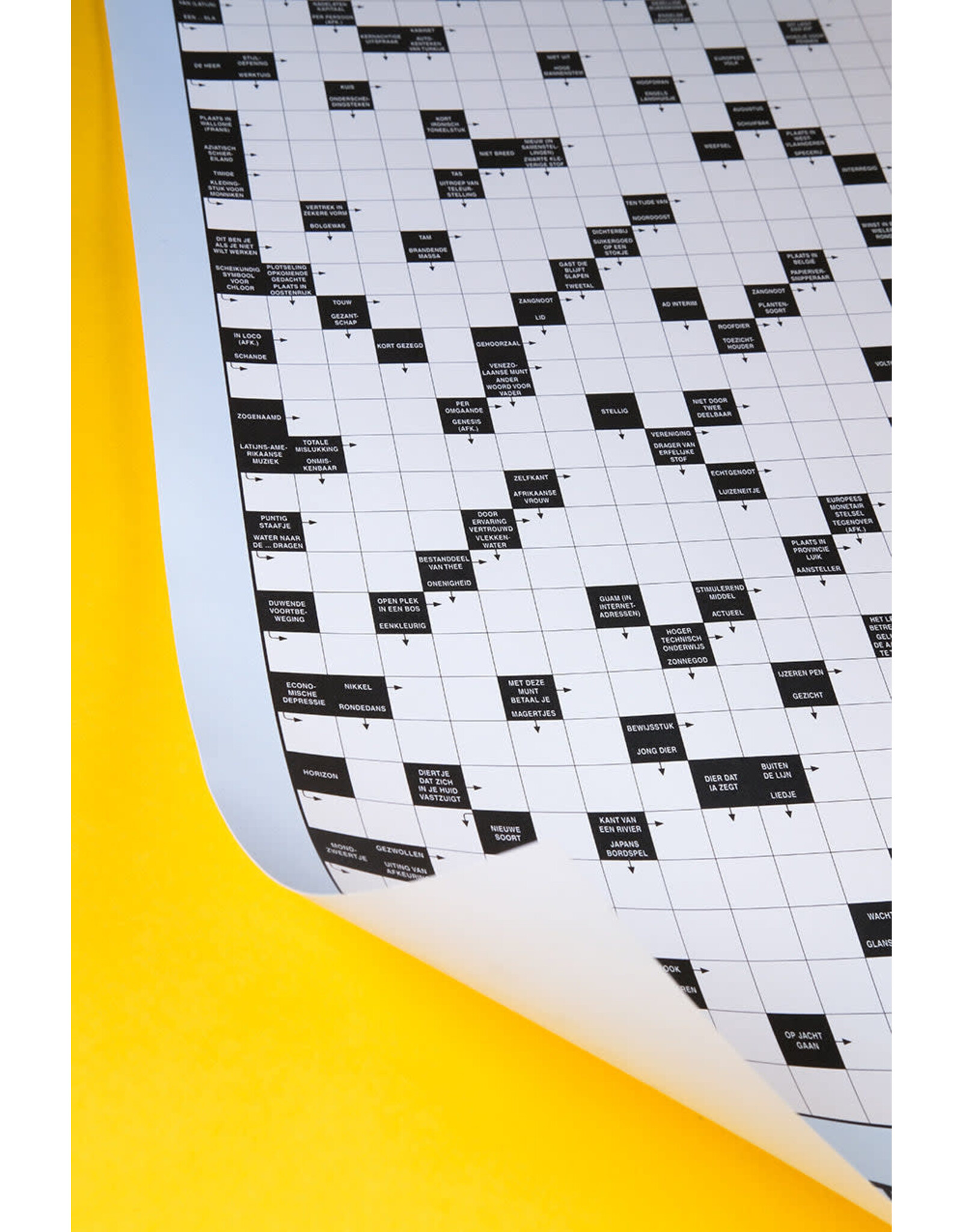 Stratier Spelposter XL - Zweedse Kruiswoordraadsel Nr.2