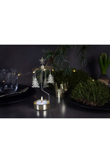 Pluto Theelicht Molentje - Kerstboom - Ø 6,5 x 16cm